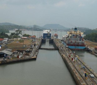Westbound Panama Canal